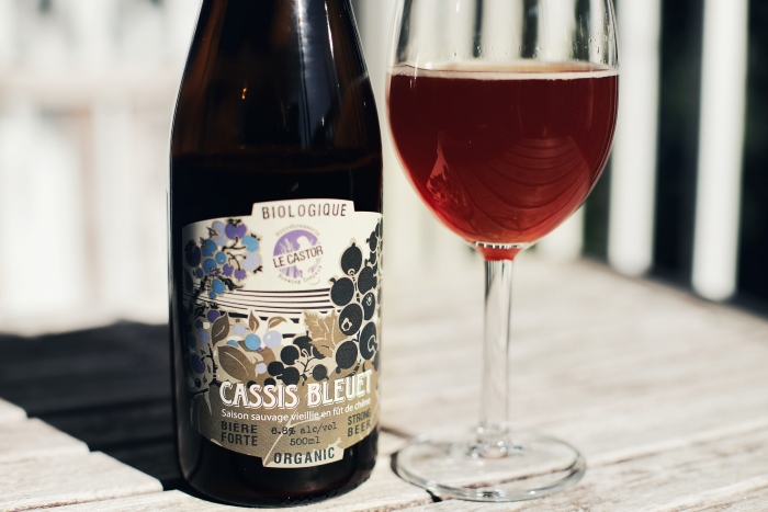 Cassis Bleuet – Microbrasserie Le Castor