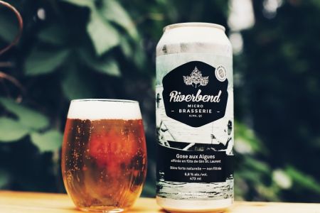 Gose aux algues Riverbend Microbrasserie